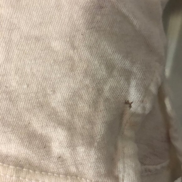 NWT Current/Elliot Rolled Feather Print Crew Neck - Picture 6 of 7